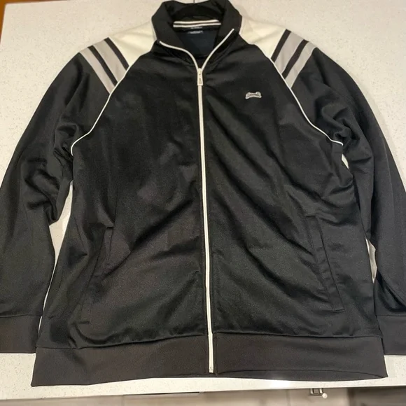 Le Tigre Black and Cream Track Jacket - Picture 1 of 5